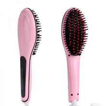 Load image into Gallery viewer, Hair Brush Straightener – 3 in 1 Ceramic Hair Brush