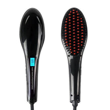 Load image into Gallery viewer, Hair Brush Straightener – 3 in 1 Ceramic Hair Brush